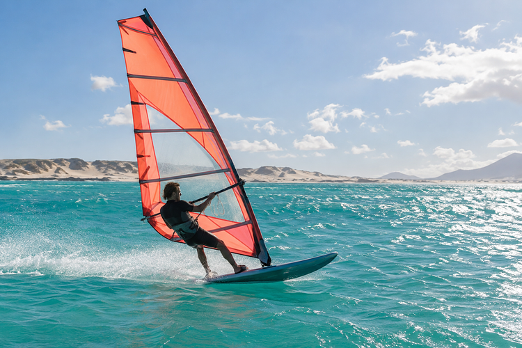 Session at Kite Lagoon (Le Morne)