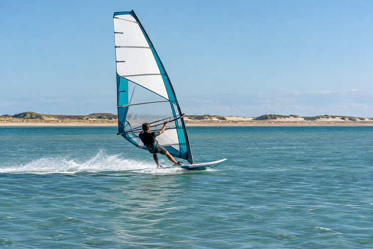 Session at Jibe City (Bonaire)